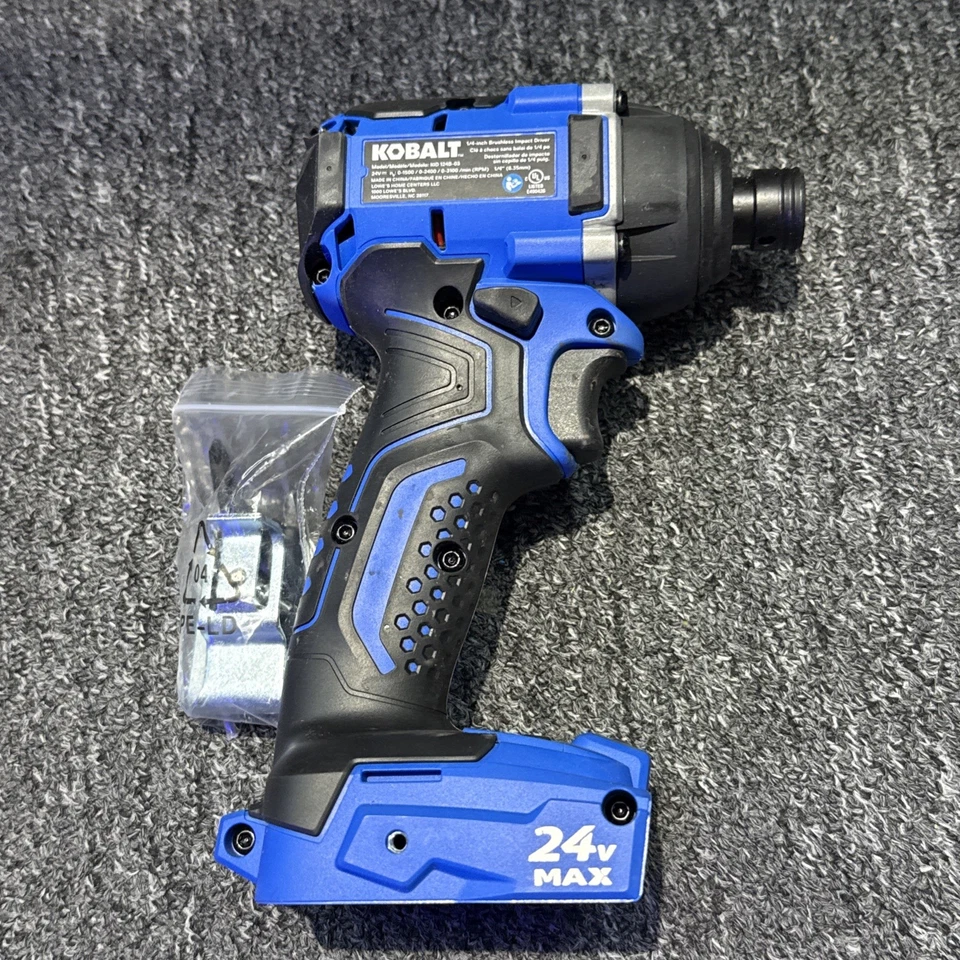 NEW KOBALT 24V 24Volt KID124B-03 Impact Driver No Box - Image 2 of 4