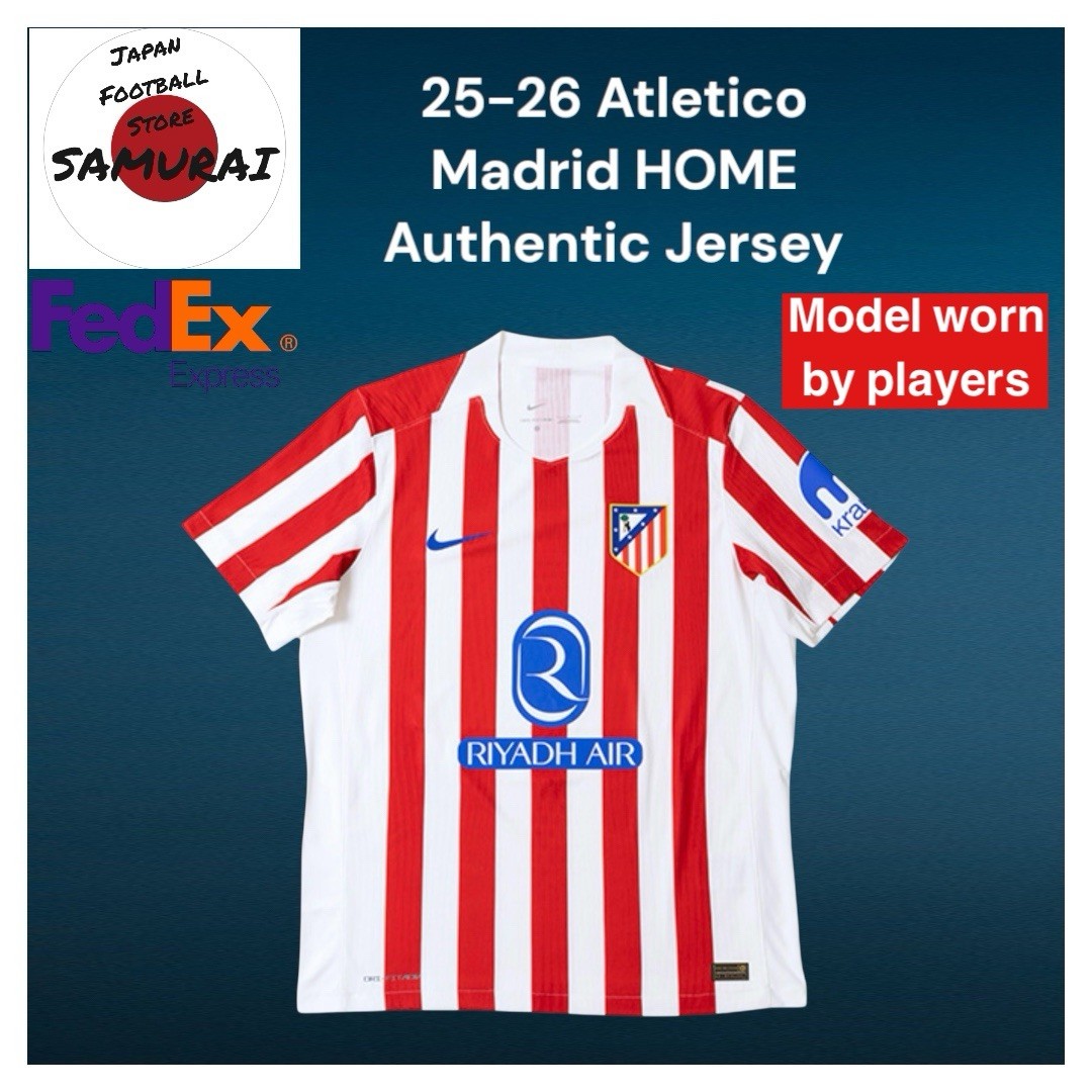 Nike Atletico Madrid 2025-2026 home Jersey HJ4541-614 authentic