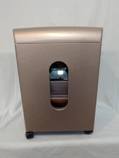 Embassy Paper Shredder 12-sheet microcut Hazelnut Free Lube Sheets