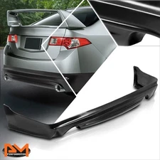 For 09-14 Acura TSX Mugen Style Rear Bumper Protector Chin Lip Diffuser Body Kit