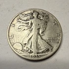 1935 Walking Liberty 90% Silver Half Dollar - Business Strike - Circulated 50C