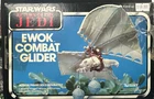 STAR WARS 1983 KENNER ORIGINAL EWOK COMBAT GLIDER WITH BOX