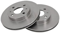 2X A.B.S. Bremsscheibe 16596 FüR N15 Nissan Almera 1 Hatchback SLX