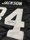 Bo Jackson Signed Autographed Oakland Raiders Pro Style Football Jersey W/ COA