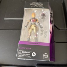Star Wars  Rebels Black Series Figure  06 - Sabine Wren MIB