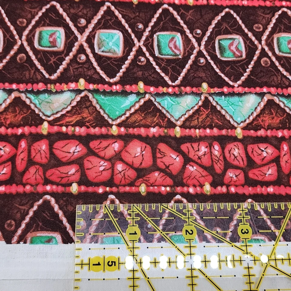 Quilting Crafting Fabric Brave Spirit By Auntic Nan Spectrix 2 Yards 23 Inches - Image 2 of 4