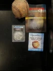 CelebrityMint SANDLOT 8 Signature Baseball + 2025 PCGS Gem BU Silver Eagle 🔥