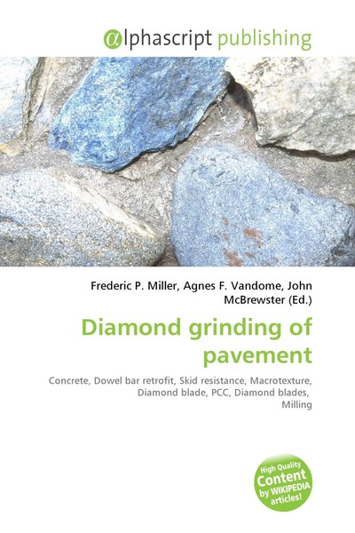 Frederic P. Miller (U. A.) | Diamond Grinding Of Pavement | Taschenbuch (2026)-image