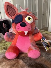 Peluche FNAF Funko Jumbo Tie-Dye Foxy EXCLUSIVO TEMA CALIENTE (10 pulgadas)