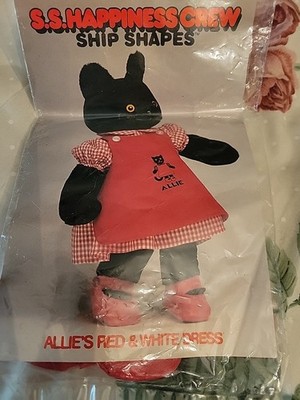 SS Happiness Crew Ship Shapes Allie s Red & White Dress 9151 Cat 1979 In Package