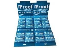 Treet Dura Sharp Double Edge Safety Razor Blades, 200 Count