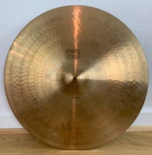 PAISTE 20" Black Label 2002 Ride Cymbal 2180 Grams 70s Vtg Serial 753340 Swiss