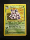 Pokémon TCG Nidoking Base Set Holo Unlimited Rare Card 11/102 HP Condition