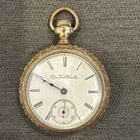 Elgin 1893, Grade 96, 18‑Size, Fahys 20-year Gold Fill Montauk Case Pocket Watch