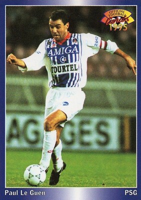 Paul Le Guen Psg Panini Official Football Cards 1994 #238