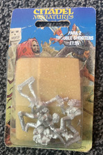 Ultra rare OOP Citadel Miniatures Paranoia blister pack Para2 Trouble Shooters