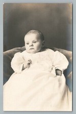 ?Trula Elnora Armstrong? Birthday March 22 1910 Studio Photo RPPC Baby