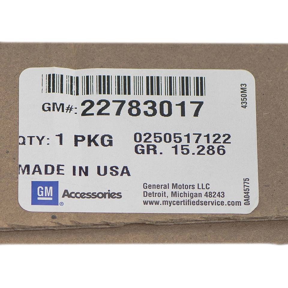 OEM NEW Front & Rear Carpet Floor Mats Black 09-15 Equinox Terrain 22783017 - Image 3 of 3