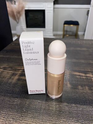 Rare Beauty Positive Light Liquid Luminizer (Outshine) - Full Sz - .50 Oz - NIB