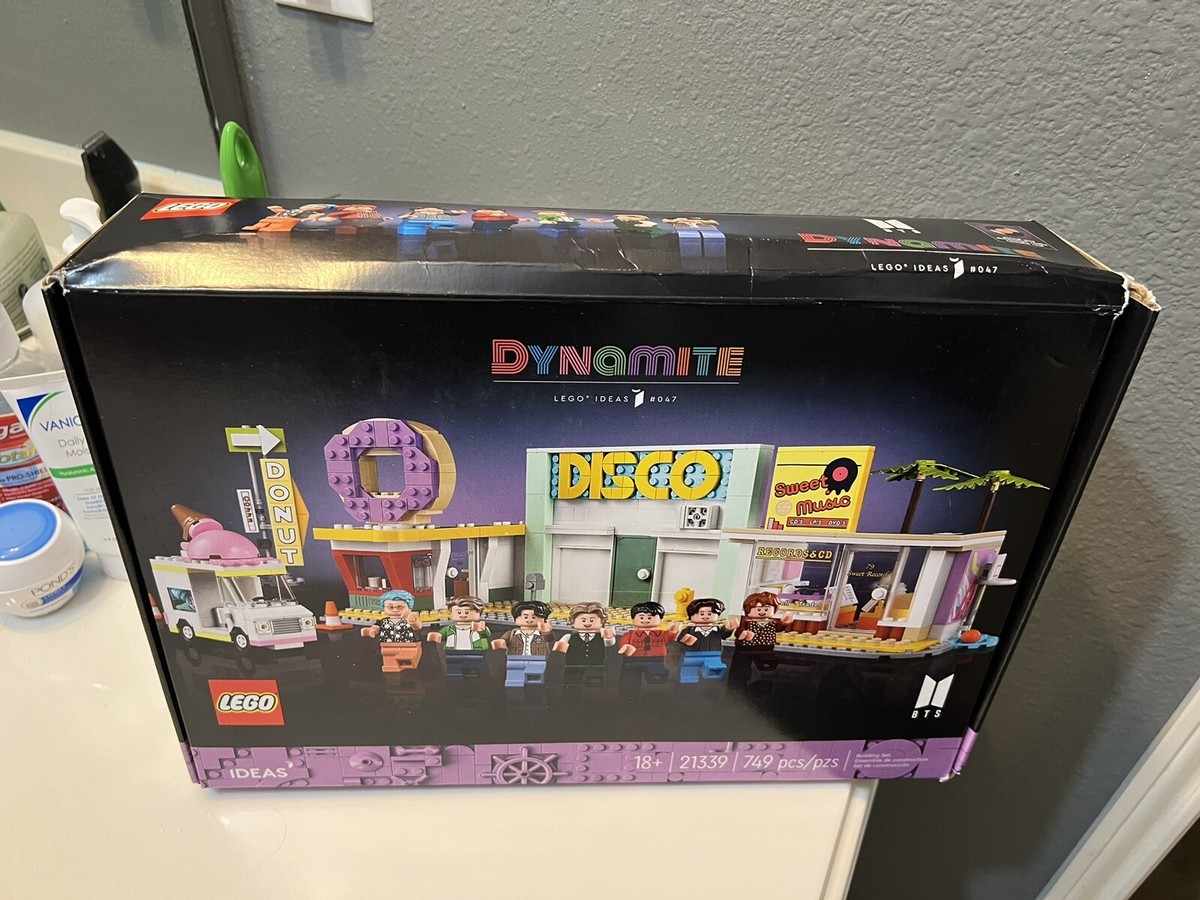 LEGO Ideas: BTS Dynamite (21339) BOX DAMAGE: Brand New SEALED