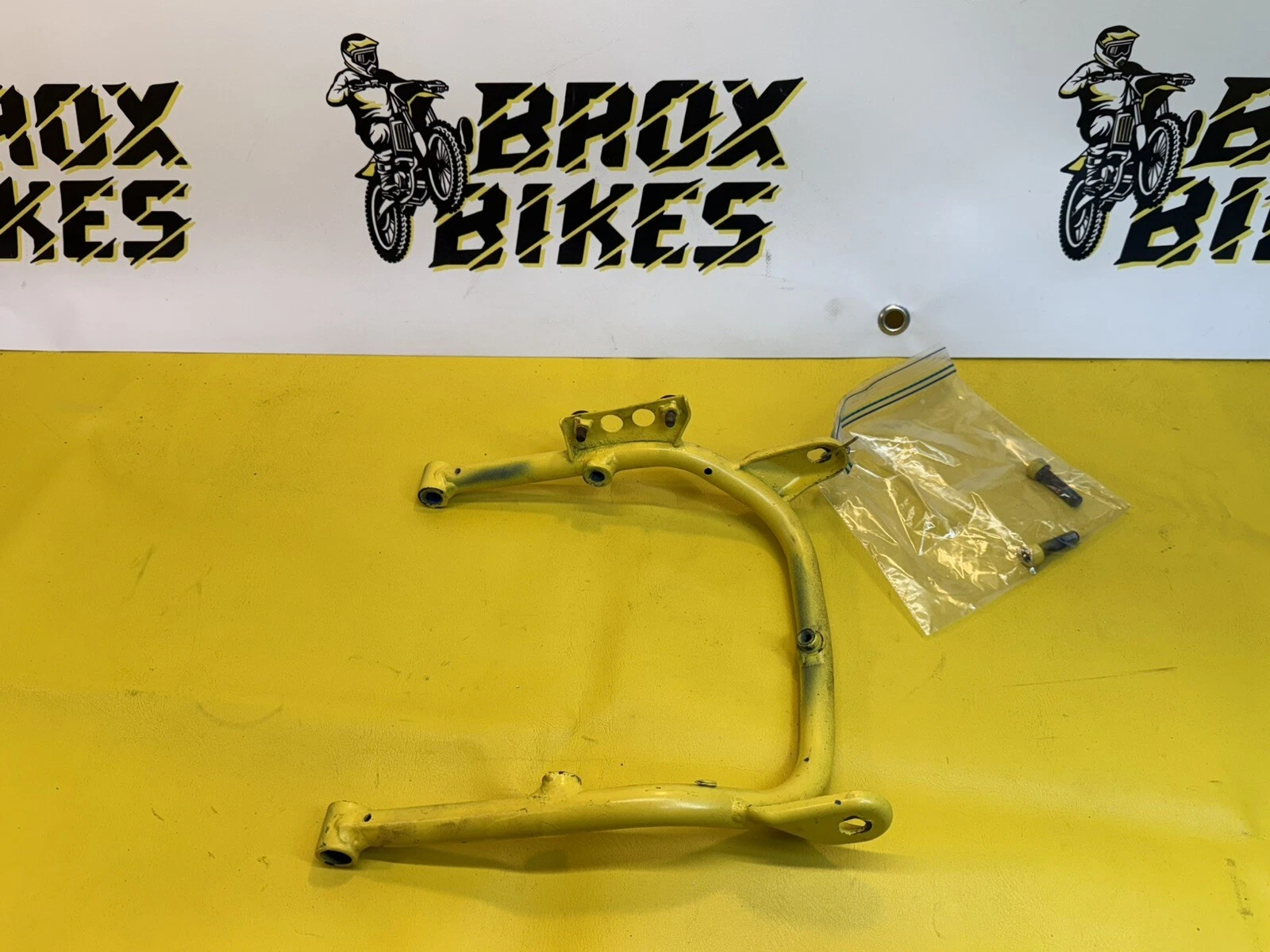 1992 Suzuki DR350 OEM 43980-15D30-0NF Rear Back Grip Grab Bar Handle