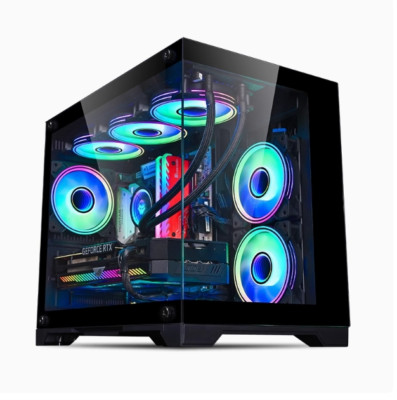 RGB Gaming Desktop Computer i7-6700 16GB RAM 1TB SSD RX550 Win11 WIFI6 BT5.4