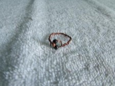 Handmade Copper Wire Wrapped Ring W/ Magnetic Beads Size 10.5