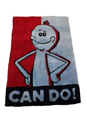 3ft x 2ft Adult Swim Rick And Morty, Mr.Meeseeks Tufted Area Rug
