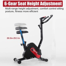 Exercise Bike Fitness Stationary Bicycle Cardio Workout Indoor Cycling w/LCD Mon 9