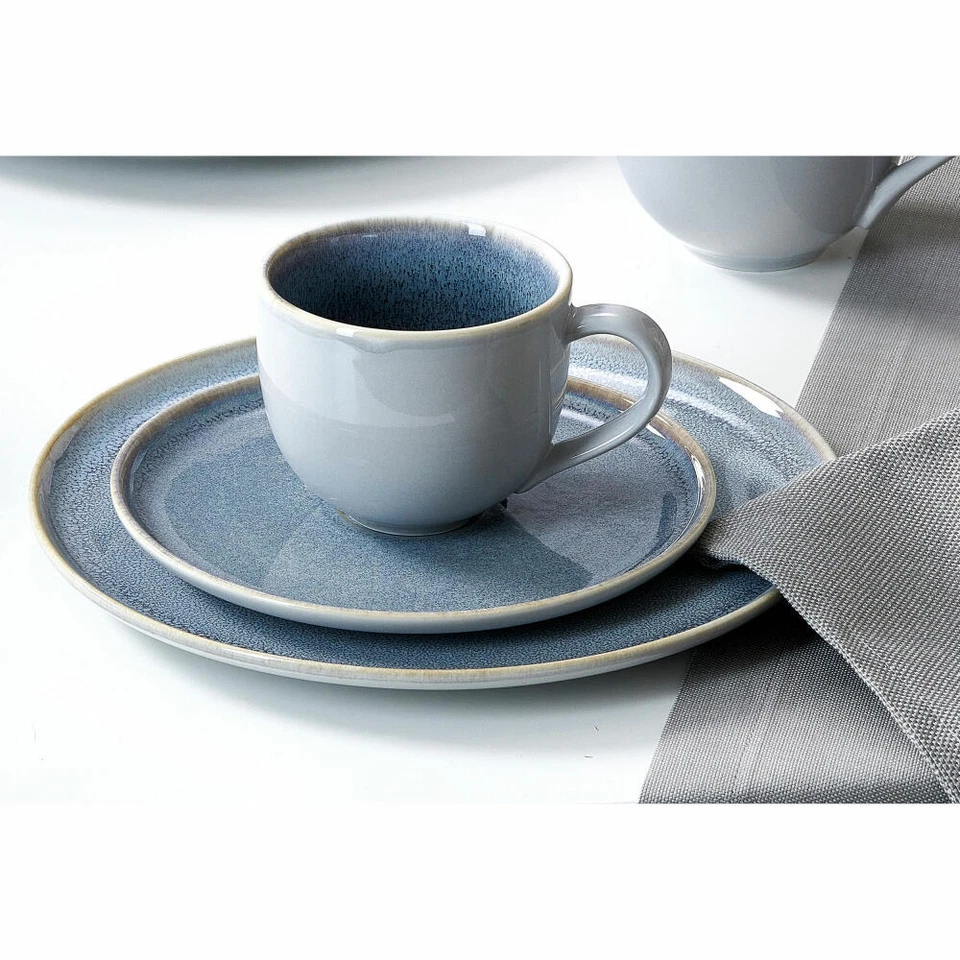 Ritzenhoff & Breker Coffee Service Skagen Stone 12 Piece Coffee Service Grey Blue - Image 4 of 4