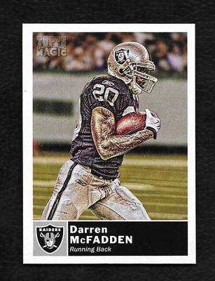 2010 Topps Magic Mini Sp # 42 Darren Mcfadden Oakland Raiders