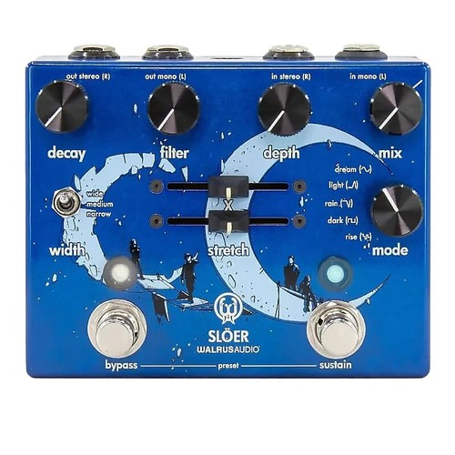 Used Walrus Audio Slöer Stereo Multi-Texture Reverb Pedal