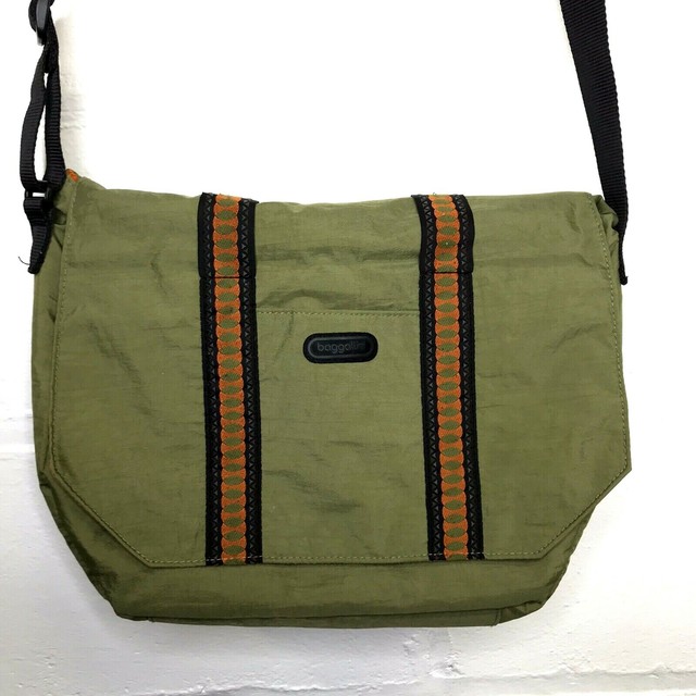 Green Nylon Crossbody Bags IUCN Water