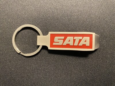 SATA Jet Spray Gun Authentic Key Chain Bottle Opener Satajet