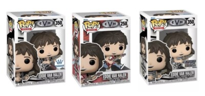ヴァンヘイレン VAN HALEN FUNKOPOP フィギュア(レア) Van Halen 2021 Collectible Funko Pop Rocks Eddie #258 Figure