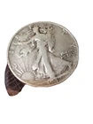 ½ Half Dollar Walking Liberty Silver Coin 1942 D Denver Mint 50C KM#142