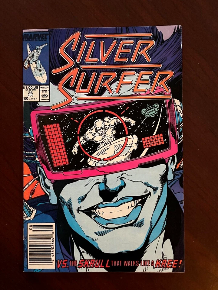 (lote de 3 cómics) Silver Surfer #26 #58 y #60 (Marvel 1989-91) Hulk Edad de Cobre Foto 2 de 4