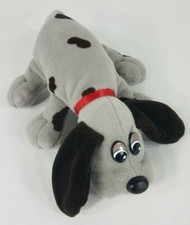 Tonka gray dark brown spotted Pound Puppy 7 inch plush stuffed animal 2017