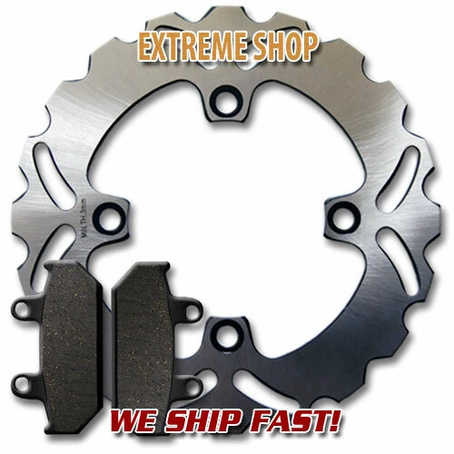 Rotor de disco de freno delantero + pastillas para Honda NX500 NX650 Dominator (1988-1996) NUEVO Foto 2 de 2