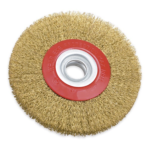 DOGHER 818-175-20 Spazzola IN Metallico Circolare 175 MM