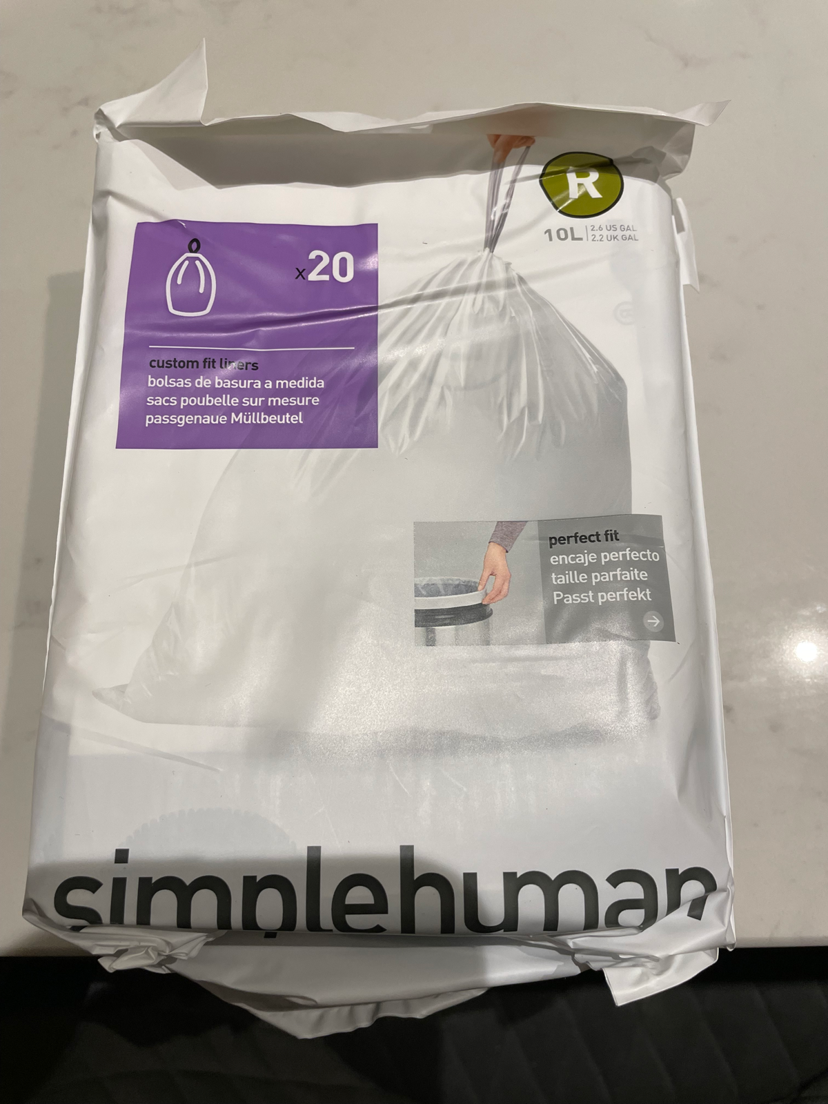 simple human bin bolsas g