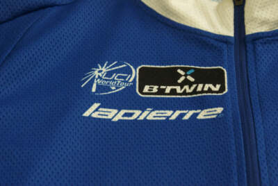 Maillot vélo rétro b'Twin Française des jeux Lapierre UCI Le