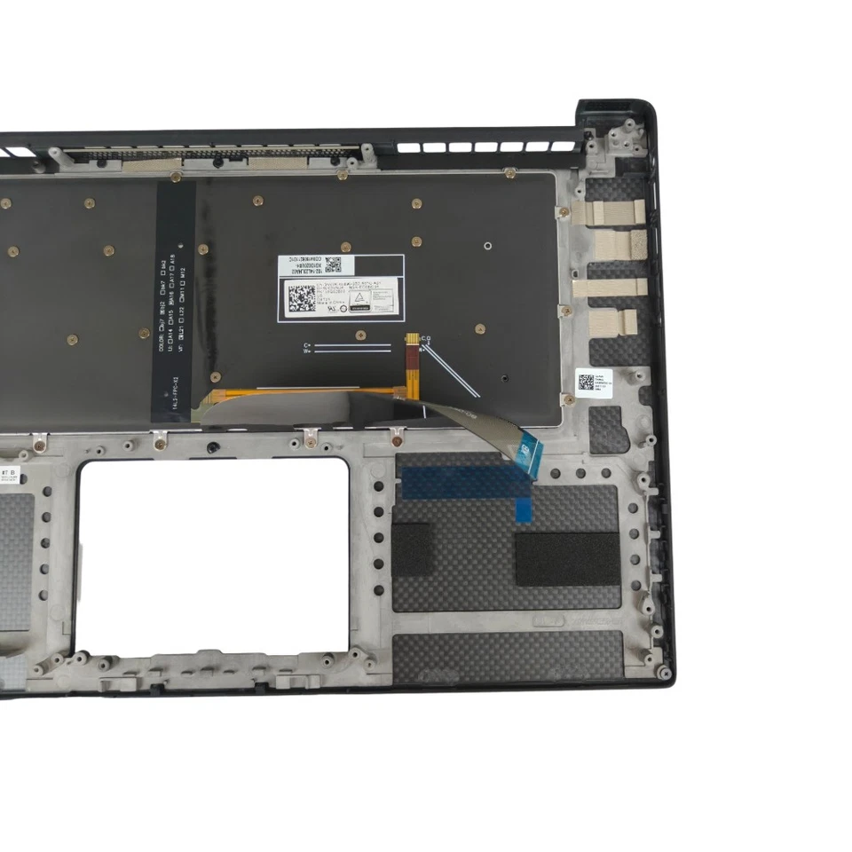 Nuevo teclado retroiluminado con reposamanos para Dell XPS 9570 7590 Precision 5530 5540 0JG1FC Foto 3 de 4