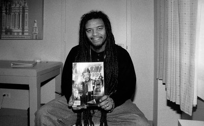 Singer Maxi Priest poses for photos at the Hyatt Regency Hotel in - Old Photo 4