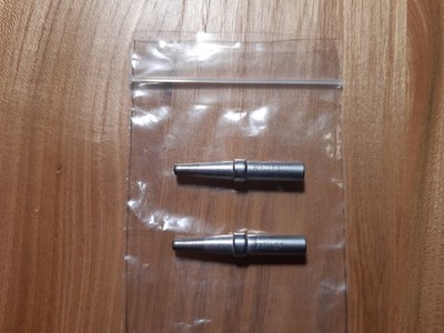 2 Weller Lötspitzen ET CS rund 3.2mm LR20 LR21 WEP70 WE1010 WECP WS50