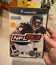 NFL 2K3 Nintendo GameCube 2002 Sega Sports Complete CIB w/ Manual E