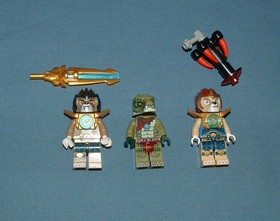 LEGENDS OF CHIMA, LAVAL'S ROYAL FIGHTER SET NO. 70005 - LEGO - 2013 - USED