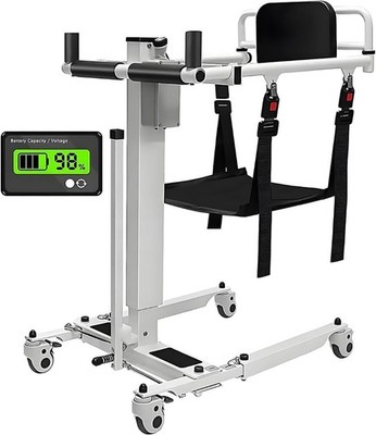 Power Patient Lift Transfer Chair - Home Foldable Wheelchair to Car