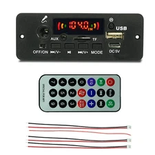 DC5V MP3 Player Amplifier Bluetooth MP3 Decoder Board Car Music Player FM Radio