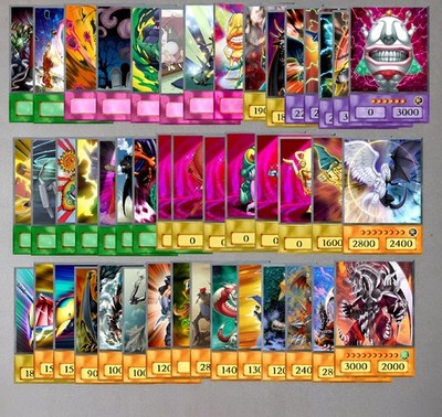 Yu-Gi-Ho GX - Deck Chazz Princeton - Cards Anime Style | eBay